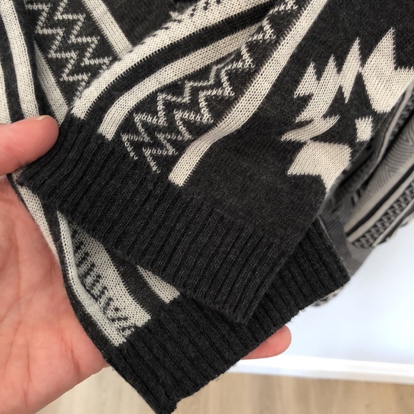 Streetwear Society open Aztec style sweater - Picture 8 of 11